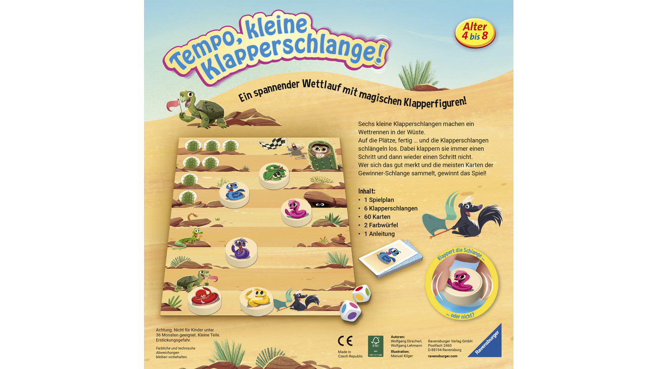 RAVENSBURGER Tempo, kleine Schnecke! (Gebraucht) in Sargans für CHF 1