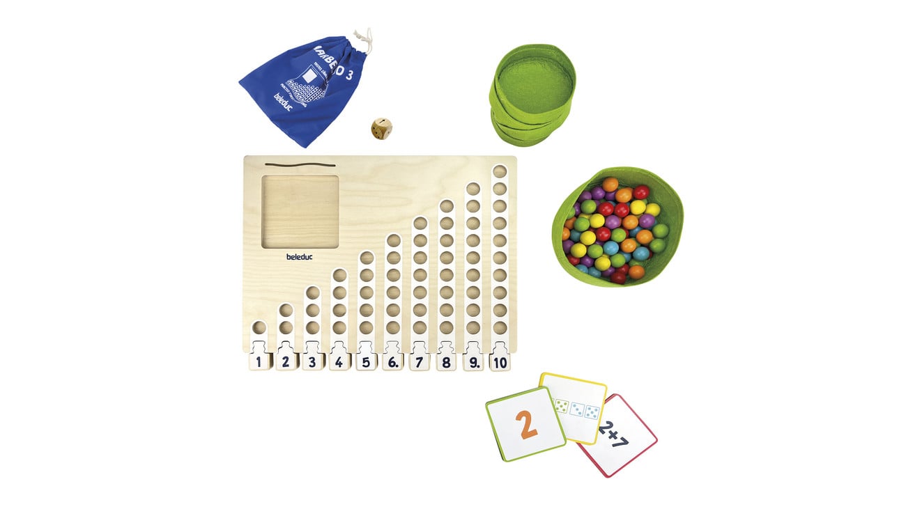 beleduc Sortierspiel „Marbelino Counting“