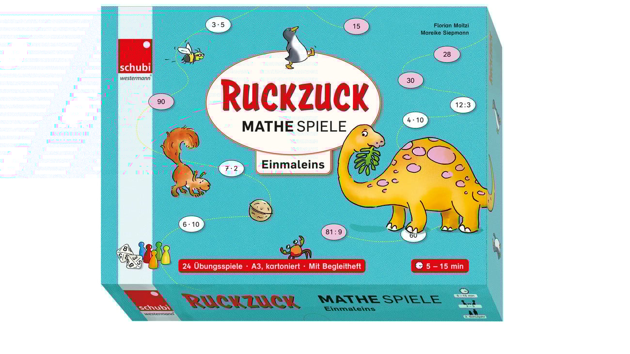 Schubi Ruckzuck Mathespiele – Einmaleins