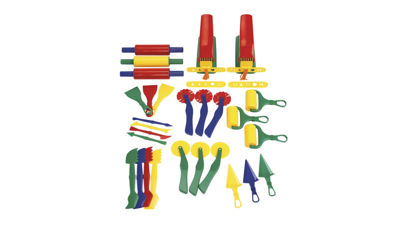 COLORATIONS Knetzubehör-Set, 28-teilig