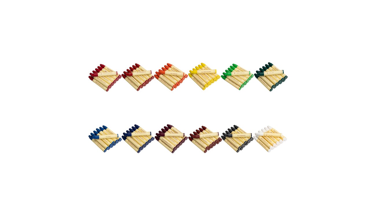 STOCKMAR Wachsmalstifte, 12 Farben, 144 Stück