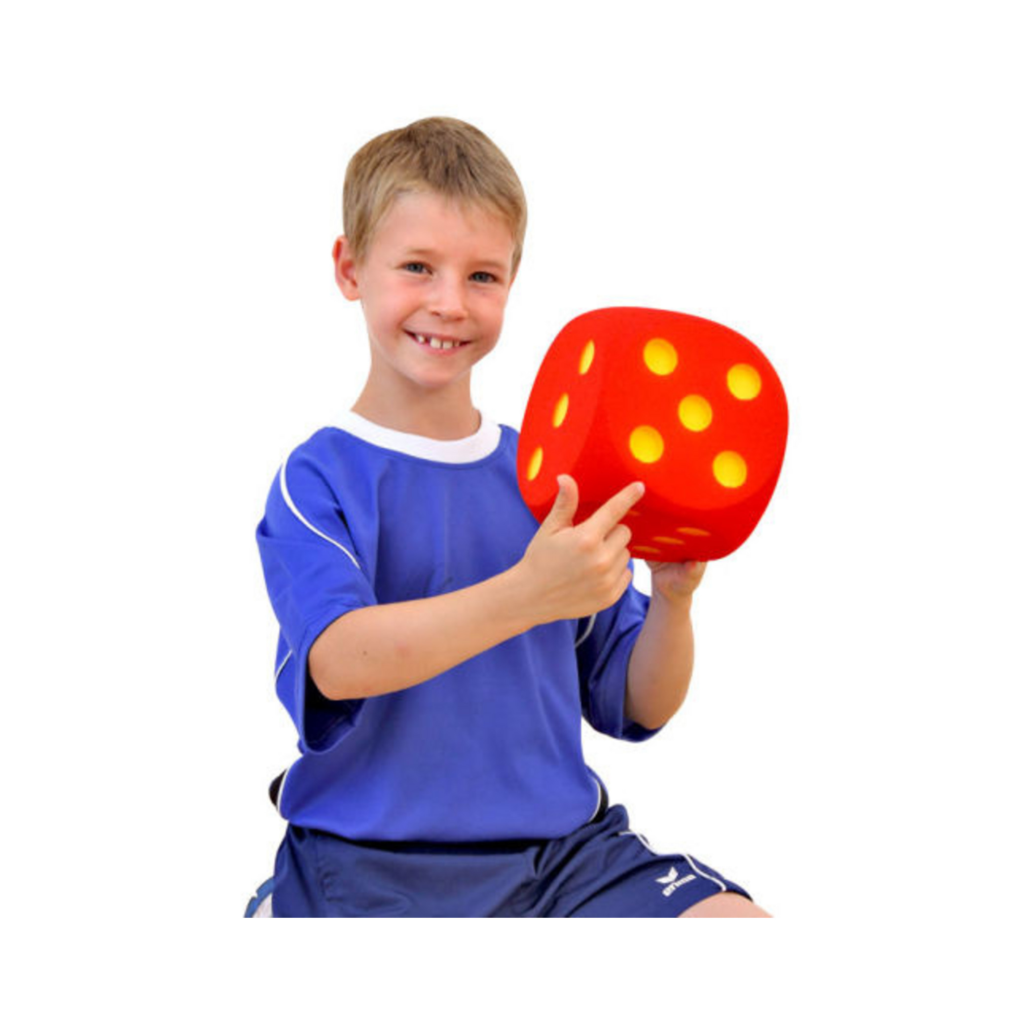 Volley Schaumstoffwürfel – 16 Cm, Augenwürfel Für Kindergarten & Schule