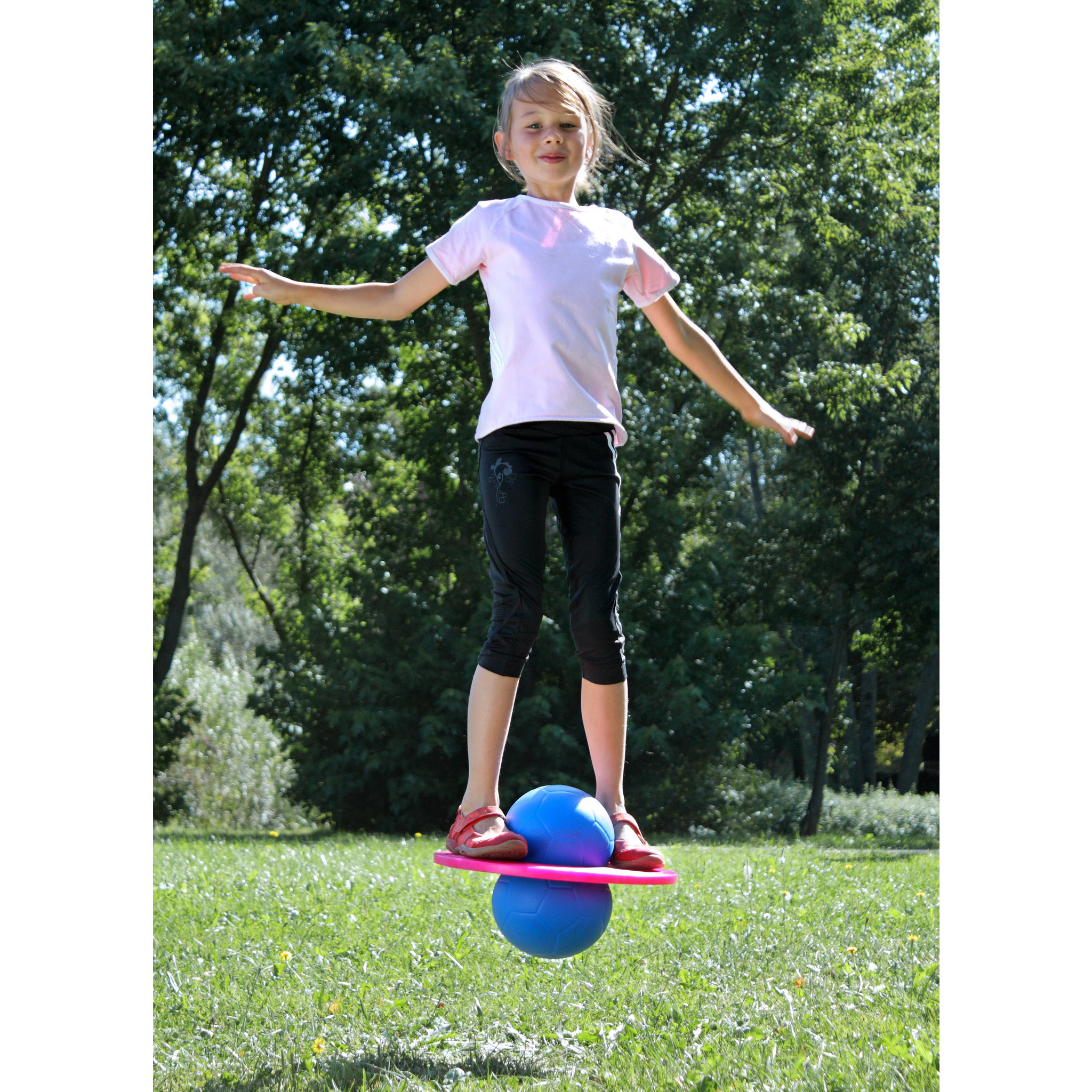 TOGU 0 Hüpfball Moonhopper Sport, blau/schwarz, ca. 40 x 30 cm