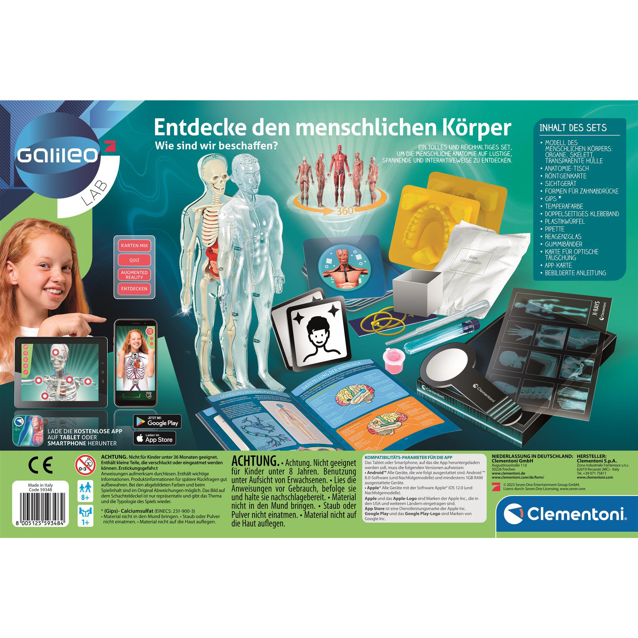 Clementoni Scherenpapier – Kartenspiel Für Kinder Ab 5 Jahren, 40 Illustrierte Karten, 5 Spielmodi, Made In Italy