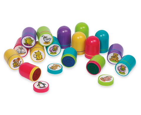 Stempel mit Tiermotiven, 60 Stück - betzold.de