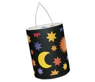 Sonne-Mond-Sterne-Laternen-Zuschnitte, 10 Stück