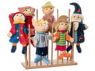 goki Holzständer für 12 Handpuppen