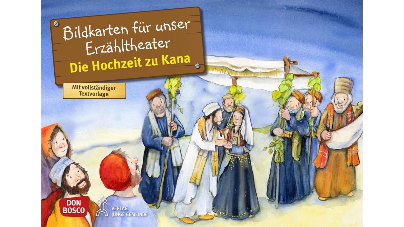 Die Hochzeit Zu Kana Kamishibai Bildkartenset Betzold De 