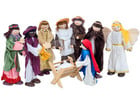 Biegepuppen Krippenfiguren Set XXL