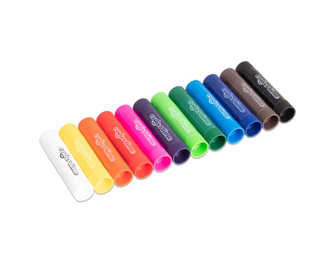 L 8 cm 12 Stück Kinder-Farbstifte Soft-Color-Stick 10 g Sortierte Farben 