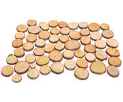 Naturholzscheiben 1 kg 2