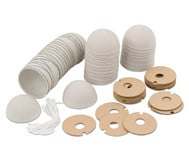 Pappkugeln, 24 Stück