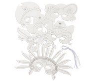 Pappmasken "Wilder Westen"