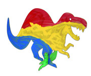 Papp Dinosaurier 6