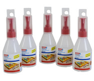 5 Leerflaschen - tesa® Alleskleber