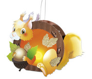 Laterne Eichhörnchen