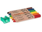 Buntstifte inkl Spitzer 6er Set