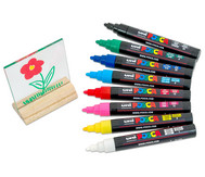 POSCA Grundfarben-Set mit mittelfeiner Rundspitze