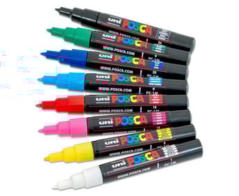 POSCA Grundfarben 8er Set