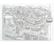 TOPP Das größte Zencolor Buch Städte Landschaften und Weltall 2