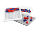DICK System Steckwürfel Multibox rot/blau 100 Stück 2