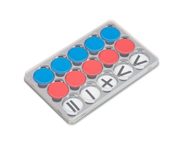Betzold Magnetische Wendeplättchen mit oder ohne Rechenzeichen