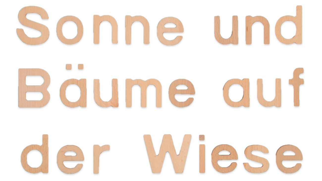 Betzold 53 Holzbuchstaben