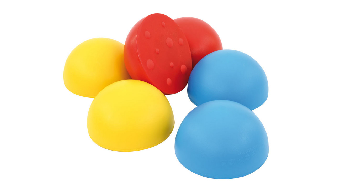 GONGE Balancier-Halbkugeln, 6 Stück