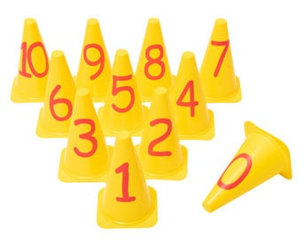 Betzold Sport Zahlenkegel von 0 bis 10