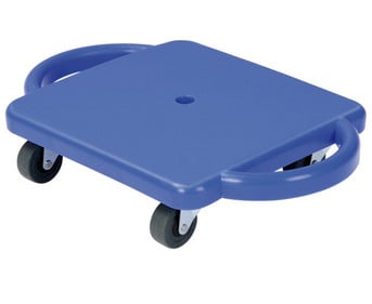 Betzold Kleines Rollbrett mit Flüster Rollen