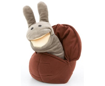 Folkmanis Handpuppe Schnecke