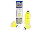 6 gelbe Badminton Bälle