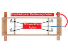 Schwenkrollenunterbau