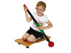 4er Set Rollbrett Paddel mit Ball