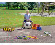 Betzold Hüpfball im Fußball Design 3
