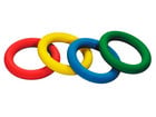 Betzold Moosgummi Tennisring 1 Stück