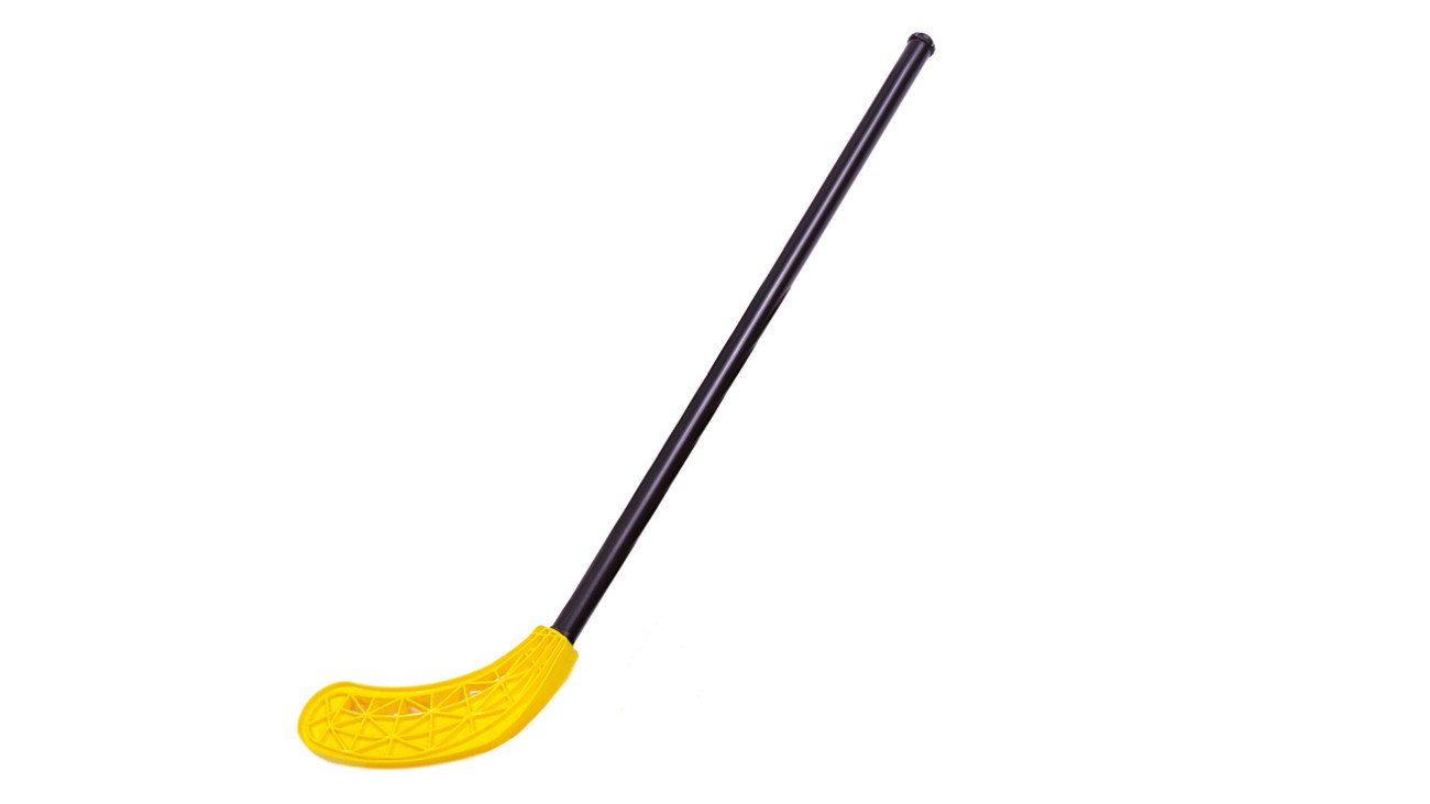 Unihockey-Stock, 80 cm, gelbe Schaufel