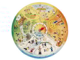 beleduc XXL-Lernpuzzle „Jahreszeiten“