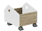 EduCasa Spielkiste fahrbar