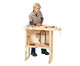 Kinderwerkbank aus Holz 1