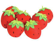 Filz Erdbeeren 7 Stück 1