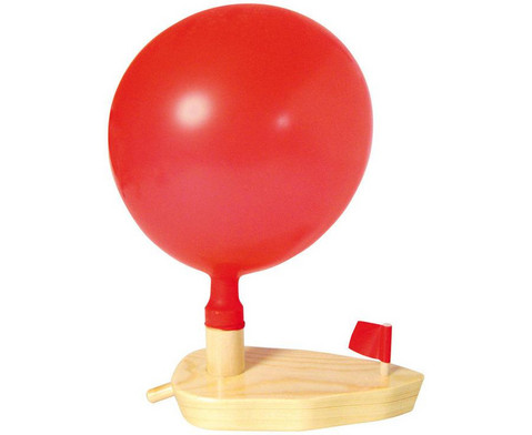 Boot Holz mit Luftballon Macht NEU Experimentieren und Bildung fur Kinder 