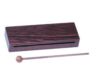 Holzblocktrommel aus Wenge