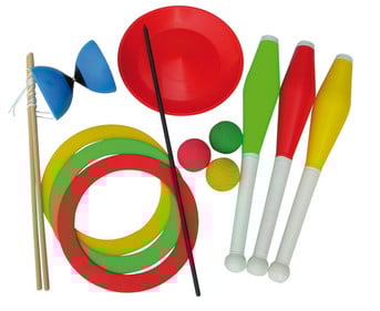 Jonglier Set 11 teilig
