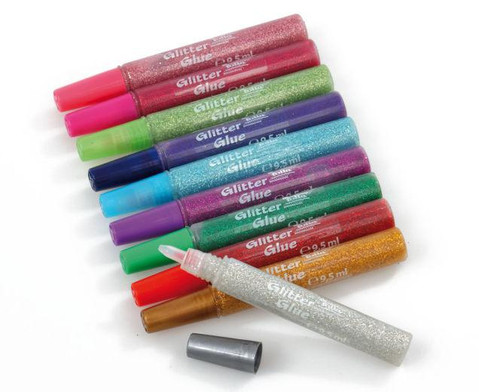 Glitter Glue 10 Stifte