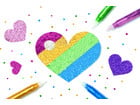 folia Glitter Glue 10 Stifte