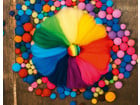 Filzwolle Regenbogen 12 Farben 100 g