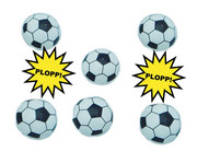 Fußball Spring Plopper 6er Set 1