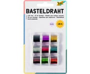 folia Set bunter Basteldraht 9 tlg 1