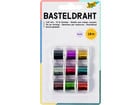 folia Set bunter Basteldraht 9 tlg